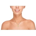 thumbnail image 2 of 14k Gold Star Charm Necklace Measures 18", 2 of 4