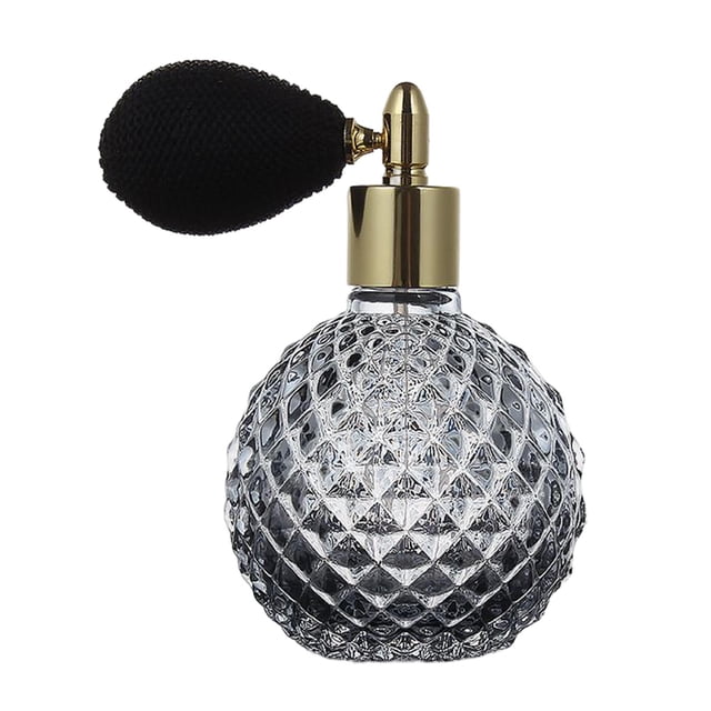 Frasco de perfume recargable de cristal, estilo vintage, con atomizador. 100ml