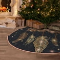 thumbnail image 5 of Lukts Dreamcatcher With Mandala Print Color Life Christmas Tree Skirt, Winter Holiday Tree Mat Decoration ,Can be Used as A Shawl-36", 5 of 6