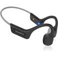 thumbnail image 1 of Auriculares de conducción ósea, resistentes al sudor, IPX7, para correr al aire libre (gris), 1 of 4