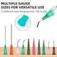 thumbnail image 3 of Different Gauge Blunt Tip Dispensing Needles & Luer Lock Needle -for Refilling Liquid Inks, 3 of 6