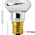 thumbnail image 4 of Pinyuzog 120V R39 E17 30W Warm White Reflector Type Bulb Glitter Lamps, 4 of 7