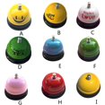 thumbnail image 3 of Iuhan 4Pcs Hotel Service Bell, Metal Desk Call Bell for Restaurant Kitchen Bar Counter Reception, Classic Concierge Bell for Prompt Service, Bed and Breakfast Business ClassroomKids, 3 of 9