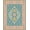 Blue, Pattern 1, variant on ODIKA 4'x6' Teal Multicolor Traditional Ornate Washable Area Rug Vintage Style Central Diamond Motif With Decorative Floral Border Non-Slip, Chair-Friendly, Flatwoven for Home Office, Under Desk