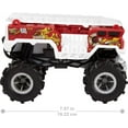 Hot Wheels Remote Control 5Alarm Monster Trucks, 124 Scale Battery