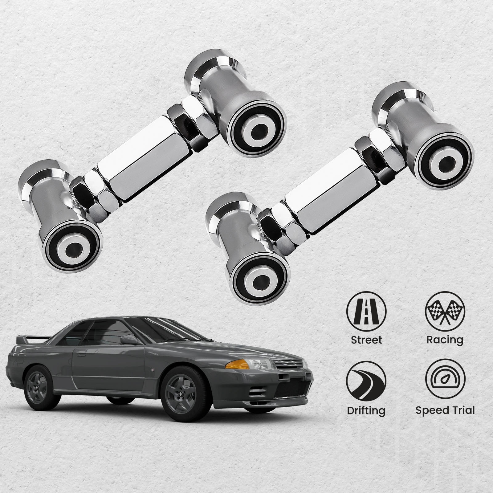 Maxpeedingrods Suspension Front Upper Camber Control Arm Automotive Specialty Parts for Nissan Fairlady Z 300ZX Z32 90-96 Car Fits select: 1989-1990 NISSAN 240SX, 1993 NISSAN 240SX BASE/SE