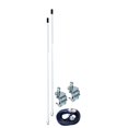 thumbnail image 1 of Accessoires Unlimited AUMM24-W Kit d'Antenne CB à Double Montage Miroir à Quatre Pieds (Blanc), 1 of 3