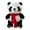 Red, variant on YujiCraft Cute Panda Plush Toy, Realistic Simulation Stuffed Animal, Soft and Cute Doll for Kids and Adults,Blue