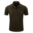 thumbnail image 1 of pstuiky camisetas de hombre, Camiseta informal de manga corta con cuello redondo y diseño de red de pesca hueca para hombre camisas casuales para hombre xl, 1 of 8