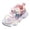 Pink, variant on Xijirk Toddler Girls LED Light Up Casual Walking Shoes Kids Children Baby Fashion Shoes Soft Comfortable Footwear For Outdoor Activities,Green,8