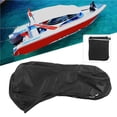 thumbnail image 2 of Barco Yate Motor Fuera De Borda Protección A Prueba De Lluvia Cubierta Solar Accesorios Marinos Funda (15-20Hp) matsuzay VI002991-00, 2 of 7