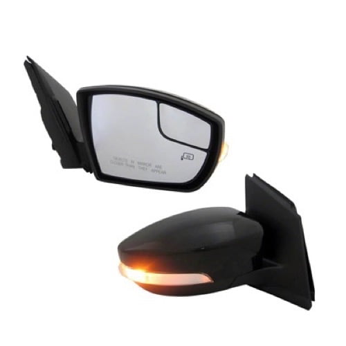 New LOWER CONVEX Replacement Mirror Glass with FULL SIZE ADHESIVE for FORD ESCAPE C-MAX Passenger Side View Right RH