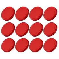 Uxcell 18 Pack 86mm/3.39" Regular Mouth Tin Plate Mason Jar Lids for Canning Red