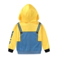 thumbnail image 3 of Despicable Me Minions Full Zip Up Hoodie (Boys), Sizes 3T-10, 3 of 6