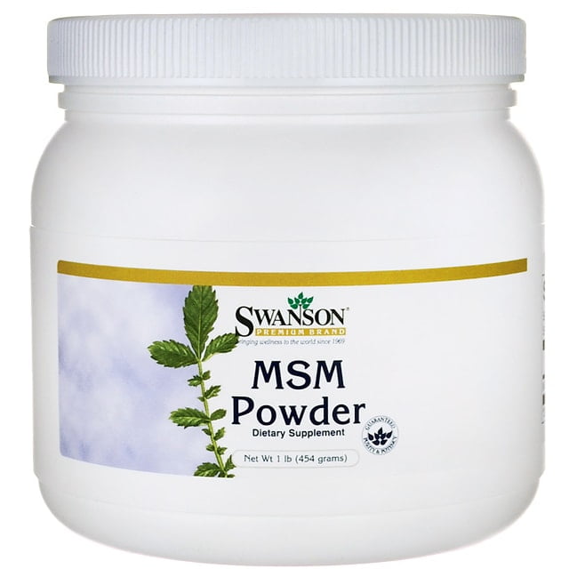 Swanson Msm Powder 1 lb Powder