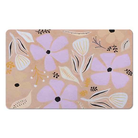 Découvrez l'Élégance avec Ce Tapis de Bain Abstrait Boho Vert Pâle - Antidérapant, 20x32 Pouces, Doux et Lavable en Machine, Parfait pour la Décoration de Salle de Bain de Ferme!