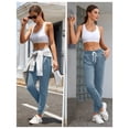 thumbnail image 6 of SPECIAL MAGIC Women’s Cotton Sweatpants with Pockets Athletic Joggers with Drawstring for Casual, Loungewear & Workout, 6 of 7