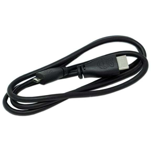 Raspberry Pi SC0546 Micro-HDMI to HDMI Cable short  1M - Black