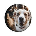 thumbnail image 1 of Balery Realistic Cute Puppy Cubiertas para Neumáticos - Protector Resistente para Neumáticos de Camioneta, SUV, Remolque, Camper y RV-14 inch, 1 of 6