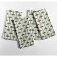 thumbnail image 2 of Vargottam Designer Cotton Canvas Napkins - Set of 12, 20-Inch, Tree Print, Green Durable & Absorbent Cloth Napkins for Dining, Parties, and Home Decor - Machine Washable, 2 of 7