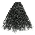 thumbnail image 6 of 12A Brazilian Curly Water Wave Bundles 100% Virgin Unprocessed Human Hair, Natural Black Remy Wet and Wavy Extensions 24 26 28 Inch for Women, 6 of 7