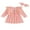Pink, variant on Bagilaanoe Toddler Baby Girl Fall Dress Ribbed Long Sleeves A-line Princess Dresses Headband 3M 6M 9M 12M 18M 24M 3T Infant Autume Casual Sundress