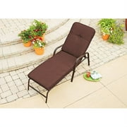 Mainstays Lawson Ridge Cushion Chaise Lounger-bro