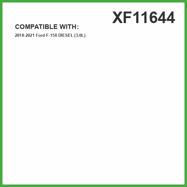 ECOGARD XF11644 Premium Diesel Fuel Filter Fits Ford F-150 3.0L DIESEL 2018-2021