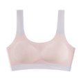 thumbnail image 2 of Penkiiy Training Bras for Girls , Seamless Teen Girls Sports Bras Ultra Comfort Soft Tween Bras XL Pink, 2 of 4