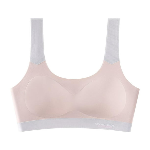 Xihbxyly Sujetador Suave, Ropa Interior Ligera de Algodón, Diseño Transpirable para Mayor Comodidad Diaria, Versátil para Actividades Deportivas, Elegante Opción de Moda, Ideal para Chicas Activas, T