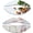 A Colour 0, variant on 4 Pcs Rounded Corner Wall Mirror Stickers, Mirrors for Wall Bedroom Decor, Full Length Mirror Stickers as Bathroom Mirror, Mirror Tiles Self Adhesive Frameless Full-Length Mirror (26 cm/10 in)
