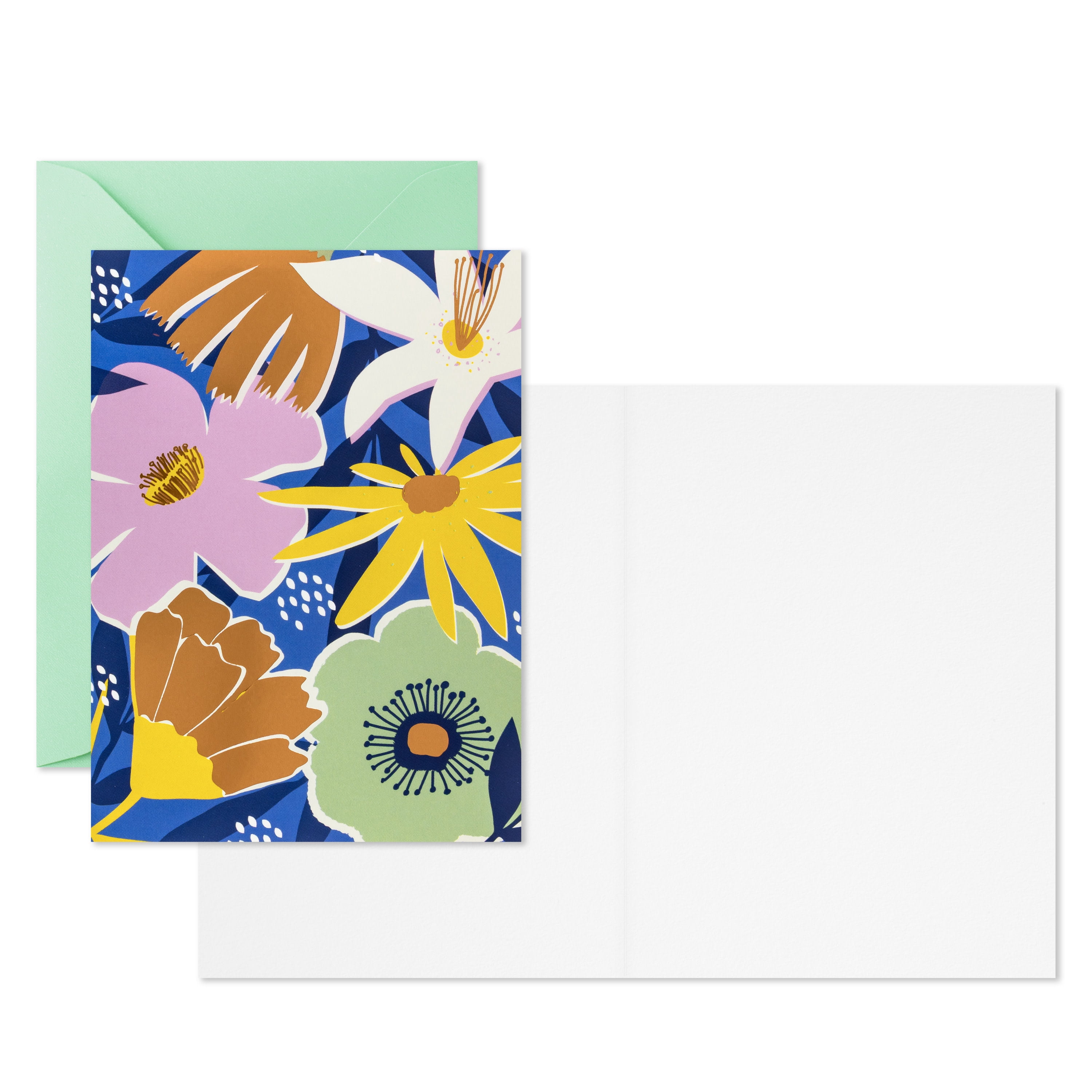 Hallmark Blank Notes (Bright Floral),10 Count