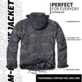 thumbnail image 6 of BRANDIT INDIVIDUAL WEAR Adult Male M65 Premium Field Jacket, Color: Dark Camo, Size: XL, 6 of 7