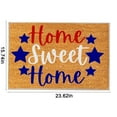 thumbnail image 3 of ToyKingdee Home Sweet Home Welcome Front Porch Patio Decor Doormat For The Entrance Way Front Door Personalized Rugs Rubber Back Non Slip Outdoor Coir Doormats, 3 of 8
