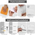 thumbnail image 7 of Small Floating Shelves Mini Cloud Shelves Hanging Display 6 Inch Wall Shelf for Bathroom Livingroom Bedroom,3 Pack,with 2 Types of Installation, Pink, 6"D x 3"W x 3.5"H, 7 of 7