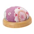 thumbnail image 3 of Alfileres de Costura de Forma Redonda, Soporte para Alfileres, Almohada Artesanal, Herramienta Artesanal DIY, Alfiletero para Sastre, Costura, Violeta Baoblaze Alfiletero, 3 of 7
