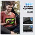 thumbnail image 3 of Junayo for iPad Air 13 inch Case 2024 M2 Heavy Duty Shockproof Protective Case with Screen Protector Stand and Hand Strap Shoulder Strap, 3 of 8