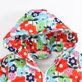 thumbnail image 4 of Mercatoo Toddler Boys Winter Hooded Print Thicken Warm Outwear Jacket Kids Girls Windproof Travel Coat Jacket 1 to 5 Years, 4 of 6