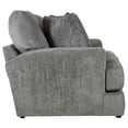 thumbnail image 4 of Catnapper Jefferson Two Seat Sofa with Cuddler Cushions in Gray Polyester Fabric, 4 of 12