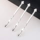 thumbnail image 2 of brillar Cuchara para rapé, 6 uds., mini cuchara de Metal para inhalar, pala para polvo y rapé, cuchara micro espátula de 8cmd-, 2 of 5