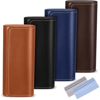 Ray-Ban Glasses Case Large Black, Leather, Unisex  display picture 1