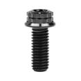 thumbnail image 6 of Wanyifa Titanium Flange 12 Point Head M8 x15 20 25 30 35 40 45 50 55 60 65 80 mm Screw Bolt,M8x20mm,Black,4 Pcs, 6 of 7