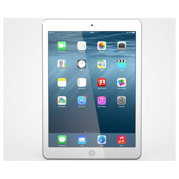 Apple iPad Air 2, 9.7in, Wi-Fi, 128GB, Silver (MNV62LL/A) (Refurbished