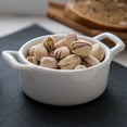 thumbnail image 3 of Chef 101 5 oz Oval White Porcelain Mini Oval Casserole Dish - 4" x 2 3/4" x 1 1/2" - 10 count box, 3 of 3