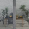 thumbnail image 2 of GVN Patio Garden Pergola, Pergola Canopy,10' x 13' Patio Gazebo with Netting & Curtains, Vented Roof for Garden, Dark Gray, 2 of 12