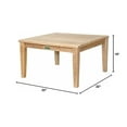 thumbnail image 3 of Anderson Teak Brianna 32" Square Coffee Table, 3 of 3