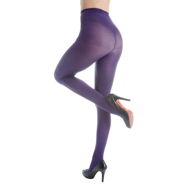 HUE Womens Super Opaque Control Top Tights Style-6620 