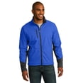 thumbnail image 1 of Chaqueta Soft Shell vertical Port Authority®. Snorkel J319 Azul/ Negro L Autoridad Portuaria J319, 1 of 1