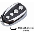 thumbnail image 4 of x Handheld Transmitter 433 MHz Garage Door Remote Control, Compatible with Nice Flor-S, DITEC, V2 Models/Easy Setting/4 Channels, 4 of 4