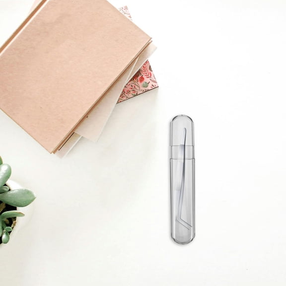 OATIPHO Multifunctional Transparent Tweezer Holder Case for Beauty Tools